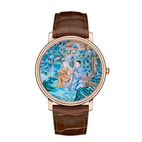 Blancpain Villeret Manuelle Piece Unique Grand Feu Men in Garden 6615C-3631-55B - 3